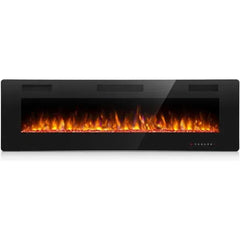 Antarctic Star 60 Inch Electric Fireplace in-Wall Recessed and Wall Mounted