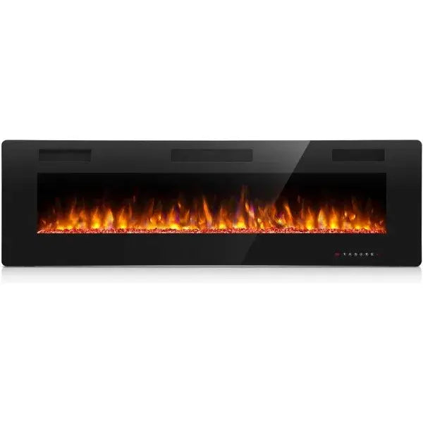 Antarctic Star 60 Inch Electric Fireplace in-Wall Recessed and Wall Mounted