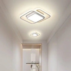 Modern LED Ceiling Light Square Round Fixtures Corridor Entryway Aisle Indoor Remote Control Led Home Decor Lamp Lighting Lustre