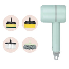 Handheld Power Spin Scrubber