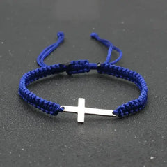 Rope Cross Bracelet