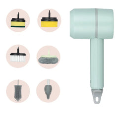 Handheld Power Spin Scrubber