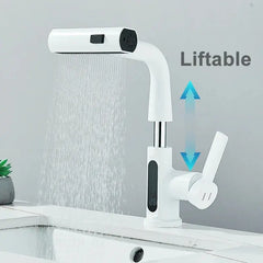 Digital Display Waterfall Stream 3 Way Faucet