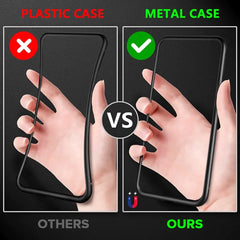 IPhone Magnetic Privacy Metal Case